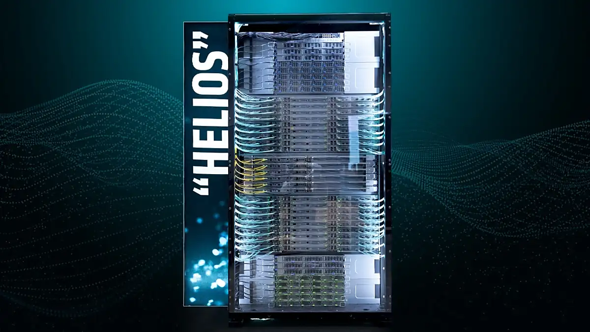 AMD MI450 加速器阵列图