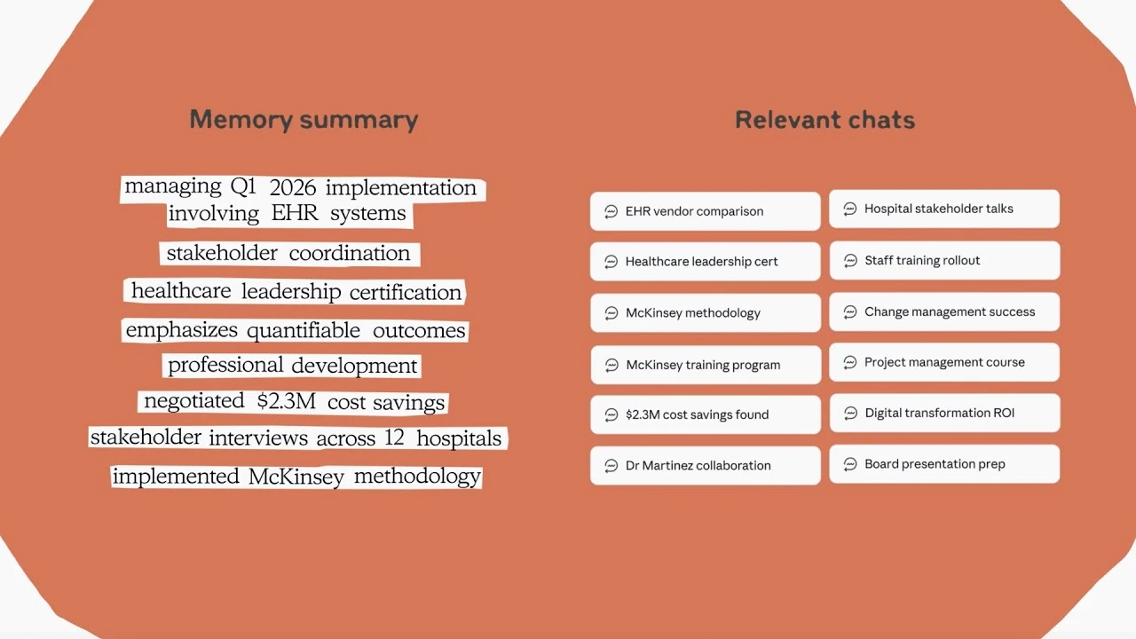 Claude 看齐 ChatGPT 新增 AI 自动记忆功能，能记住你的每一次对话