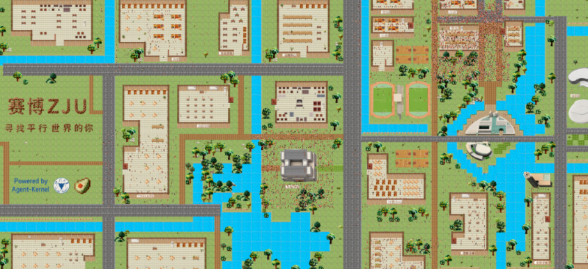 在虚拟世界“预演”未来 浙大团队用上万个智能体模拟真实社会