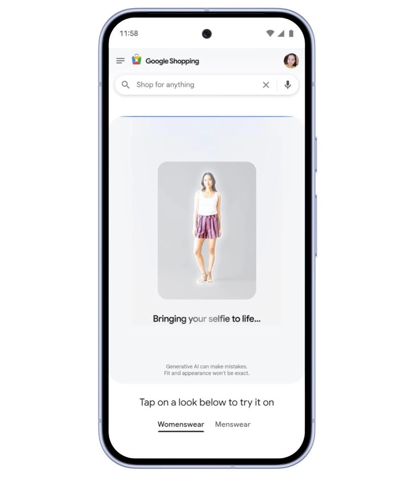 仅需一张自拍，谷歌新AI让你在线“穿”遍新衣
