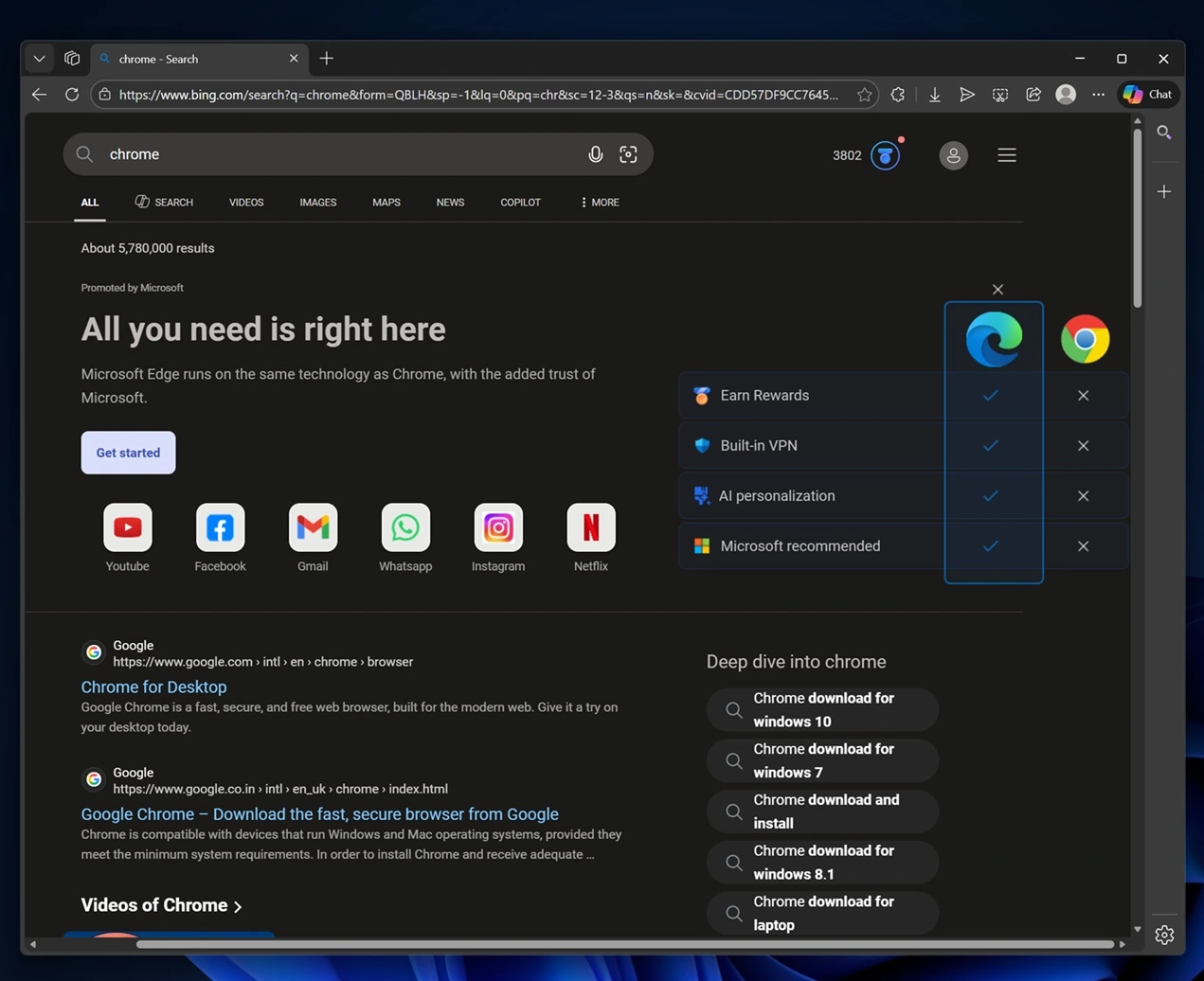 复制对付 Chrome 的招数，微软 Edge 将“劝退”用户安装 OpenAI 首款 AI 浏览器 Atlas