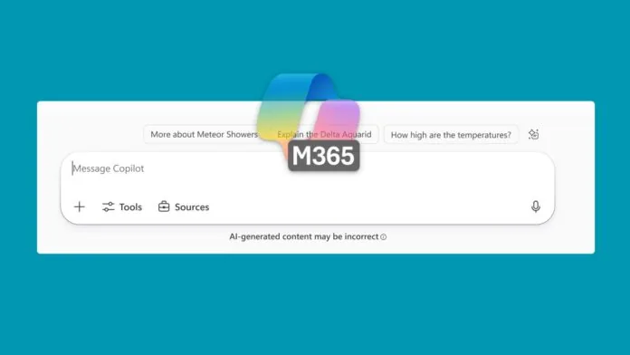 微软将在 Microsoft 365 Copilot 中默认移除“AI 内容可能不准确”的警告提示，称是基于用户反馈