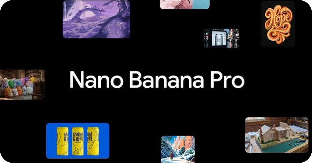 谷歌发布新一代图像生成模型 Nano Banana Pro：基于 Gemini 3 Pro 打造，支持 4K 分辨率与完美文字渲染