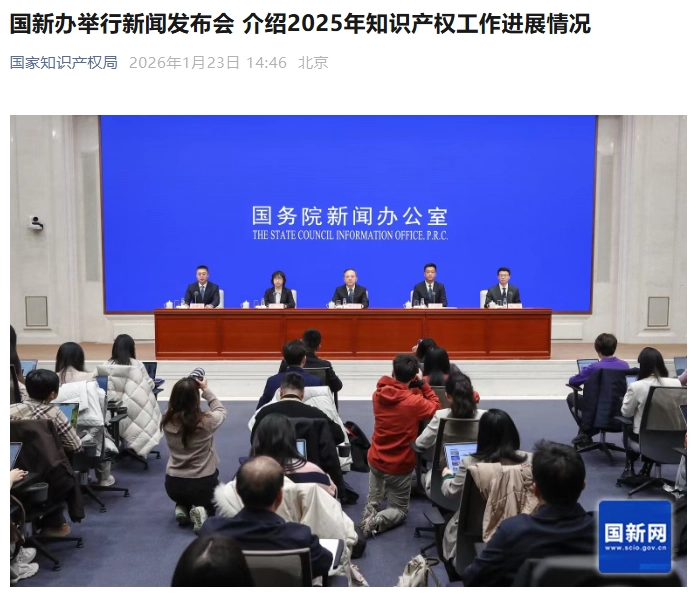 国家知识产权局：将加快推动《集成电路布图设计保护条例》修改，完善人工智能等领域保护制度