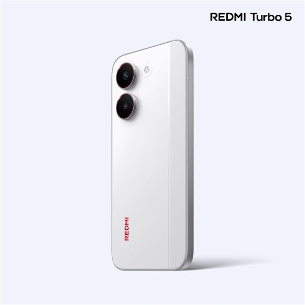 REDMI Turbo 5外观揭晓：6.59英寸黄金中尺寸！金属中框+玻璃背板