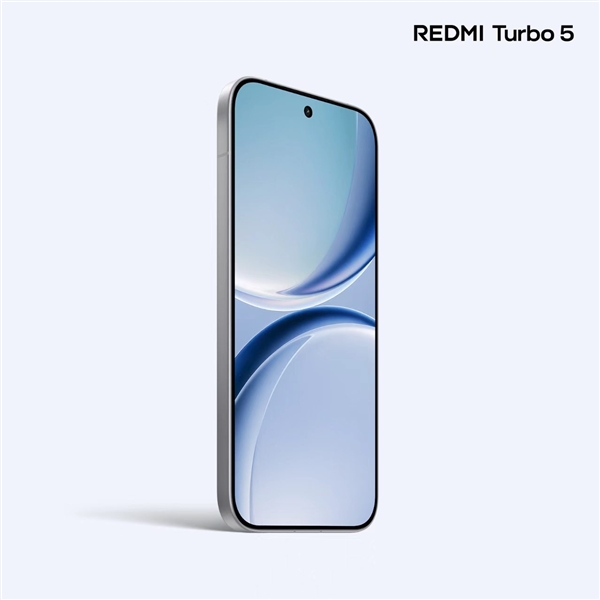 REDMI Turbo 5 外观揭晓：6.59英寸黄金中尺寸！金属中框+玻璃背板