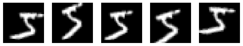 Output of augmentation