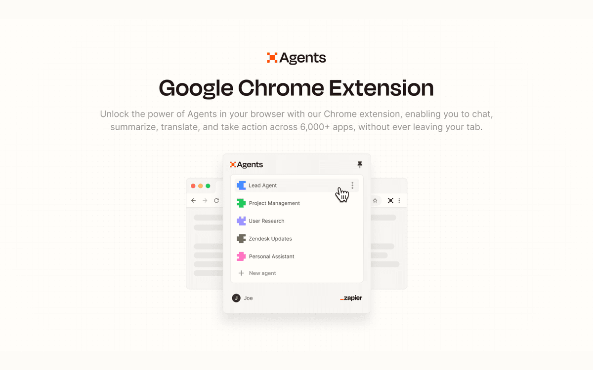 Zapier Agents screenshot