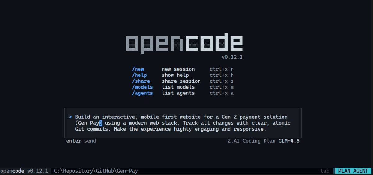 Vibe Coding with GLM 4.6 Coding Plan