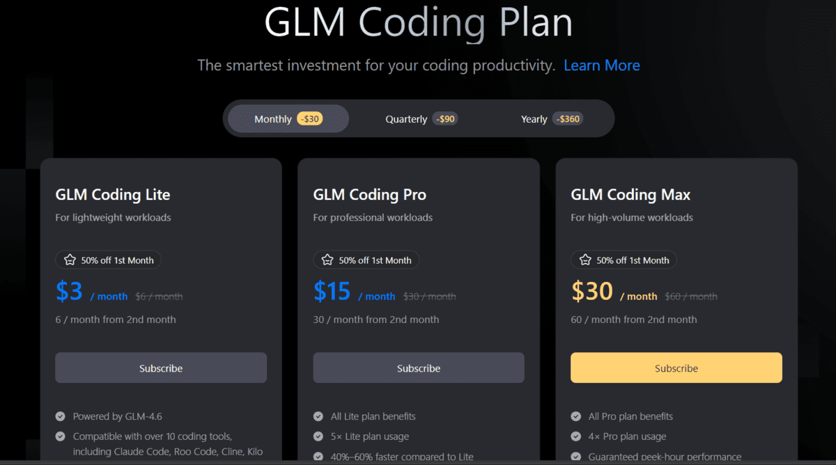 Vibe Coding with GLM 4.6 Coding Plan