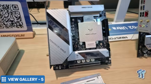 铭凡发布BD395i MAX主板：集成锐龙AI Max+ 395，支持安装独立显卡