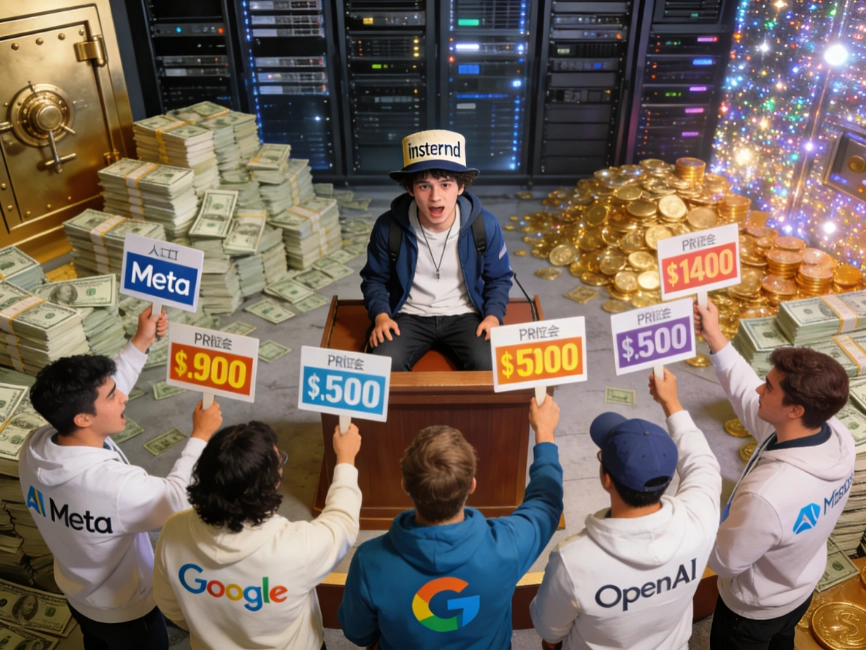 AI推高“大厂实习生”薪资，OpenAI、谷歌等祭出全职员工级待遇