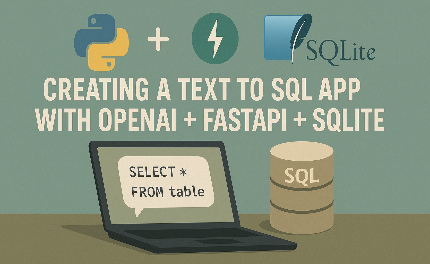 使用OpenAI + FastAPI + SQLite创建文本到SQL的应用