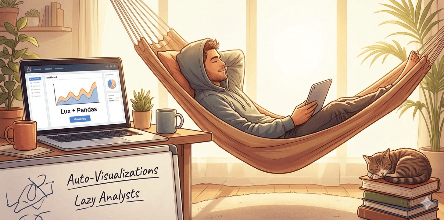 Lux + Pandas：为“懒惰”分析师自动生成可视化