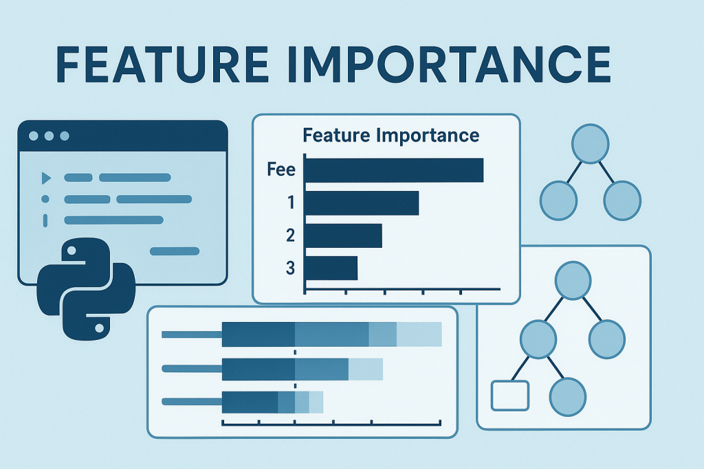 计算模型特征重要性的 10 个 Python 一行代码技巧