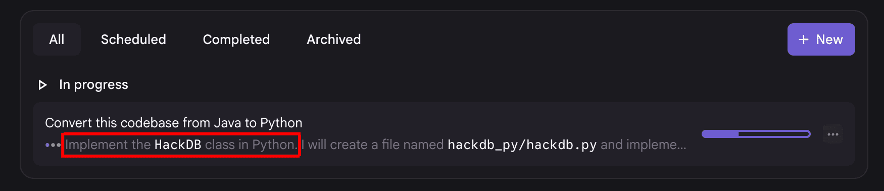 Google Jules toils away while I do something else