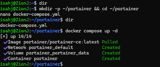 Deploying Portainer