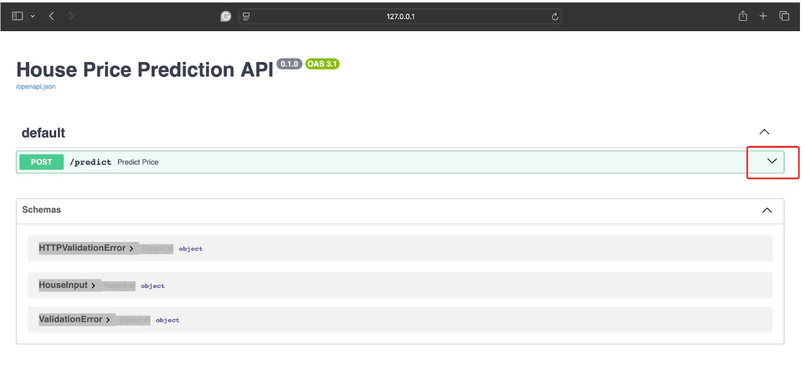 Testing with Real Input: Clicking on arrow