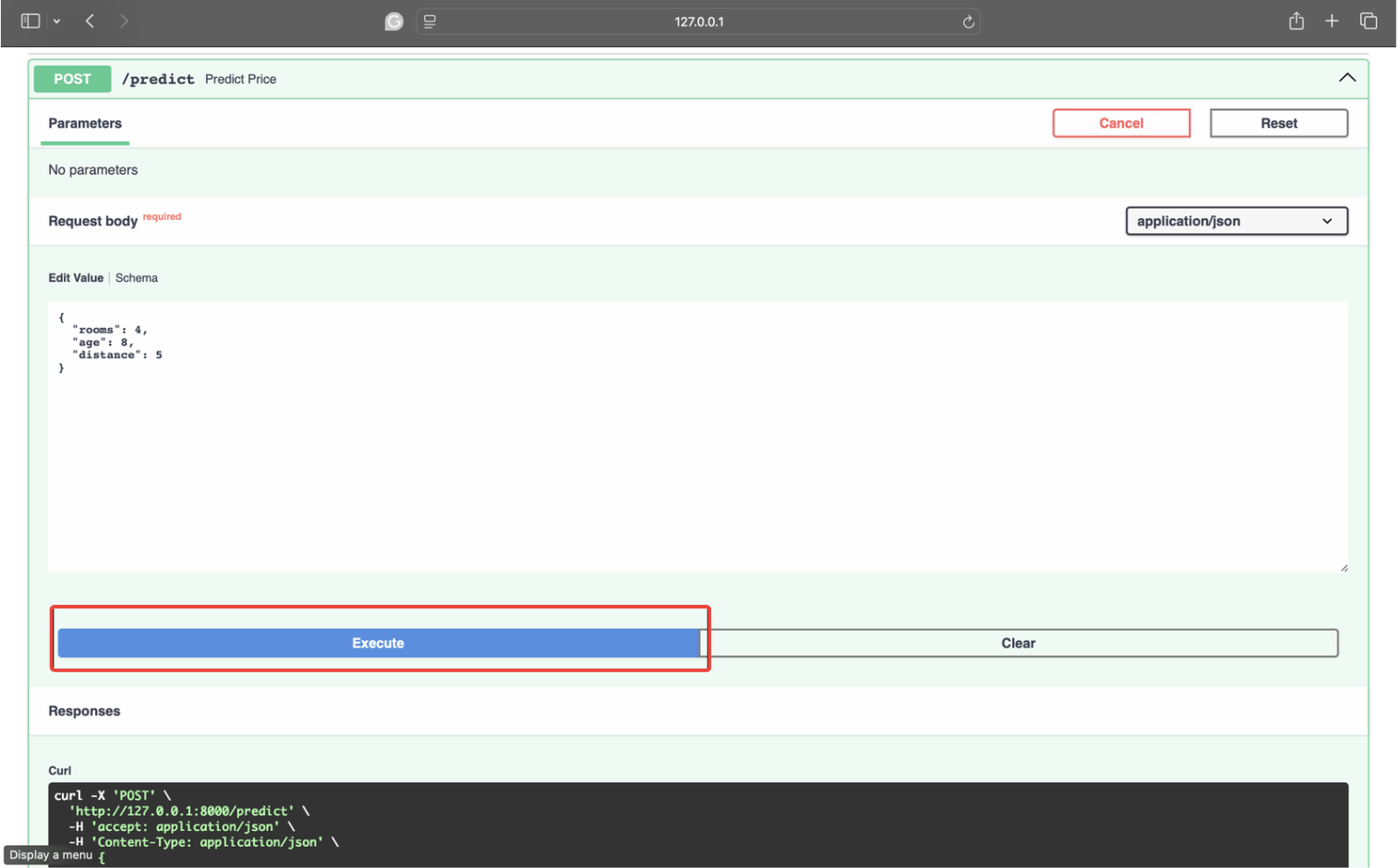 Testing with Real Input: Execute